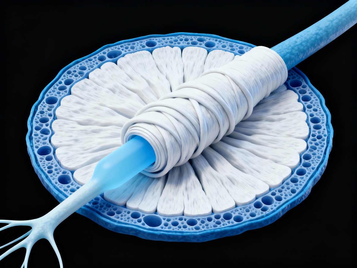 Миелиновая оболочка вокруг аксонов