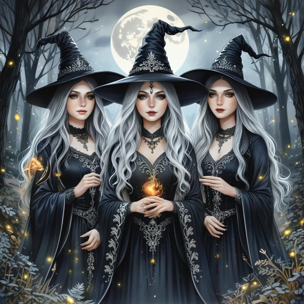 Магия. Иллюстрация сгенерирована нейросетью