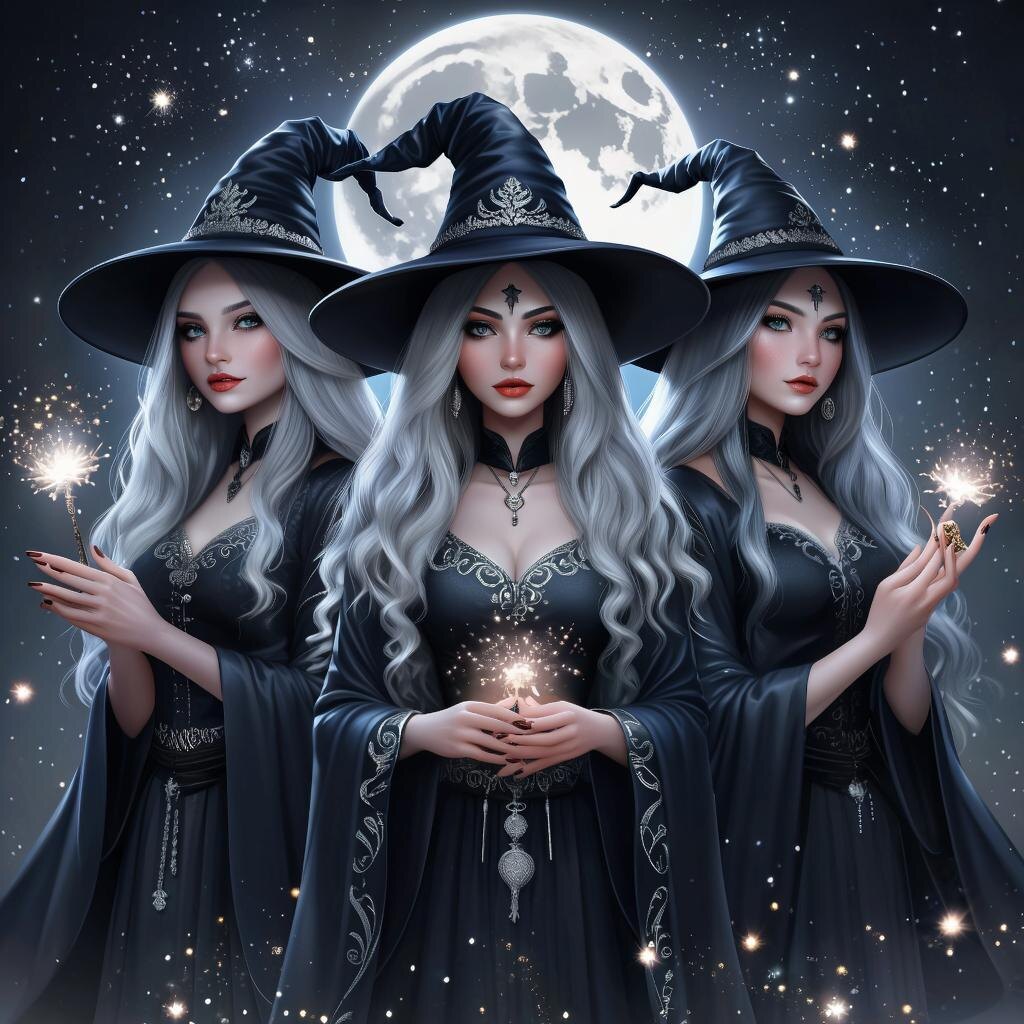 Магия. Иллюстрация сгенерирована нейросетью