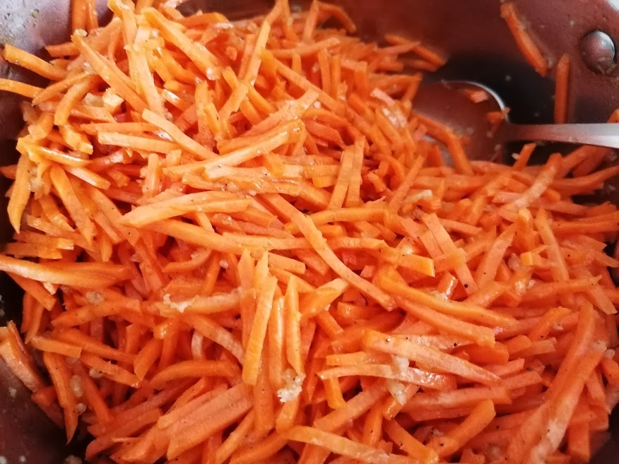 Фото автора. Нужной тёрки у Сестрички в хозяйстве не нашлось