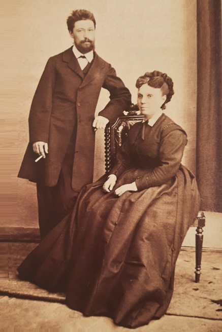 Франц Францевич и Екатерина Ивановна Фаусеки. 