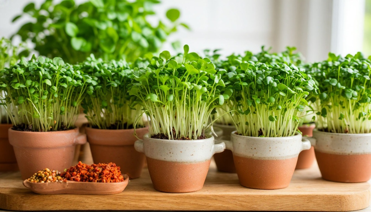 микрозелень