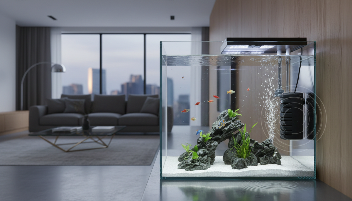 Абстрактное фото с шумящим фильтром 