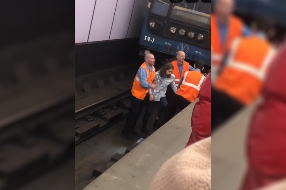    Девушка не пострадала. Фото: vk.com/kupchinonews