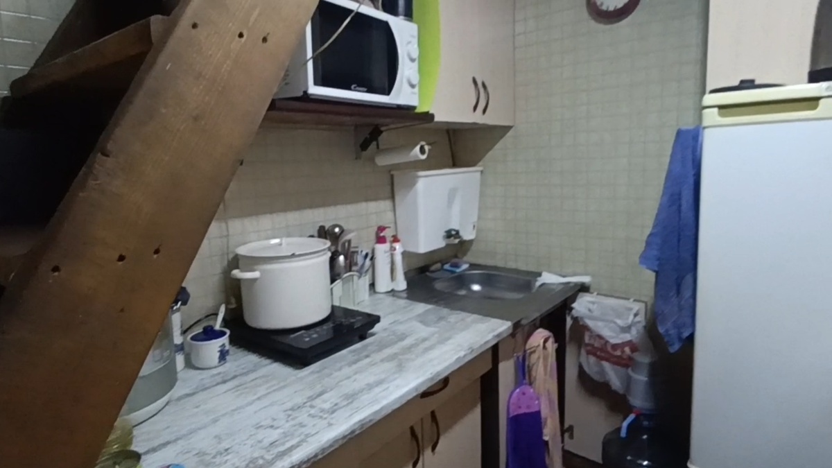 Моя компактная кухня на даче