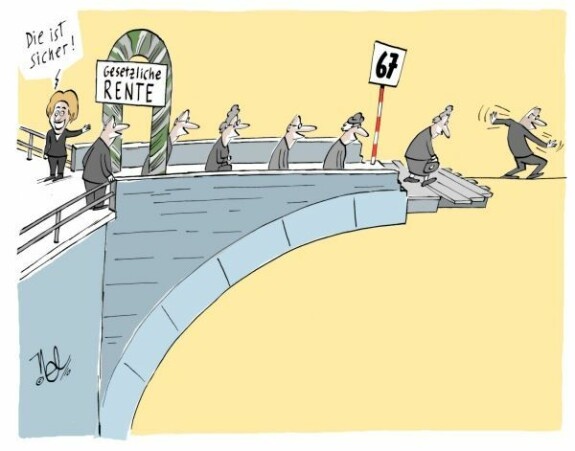 Увеличение возраста выхода на пенсию - это надежно и удобно!