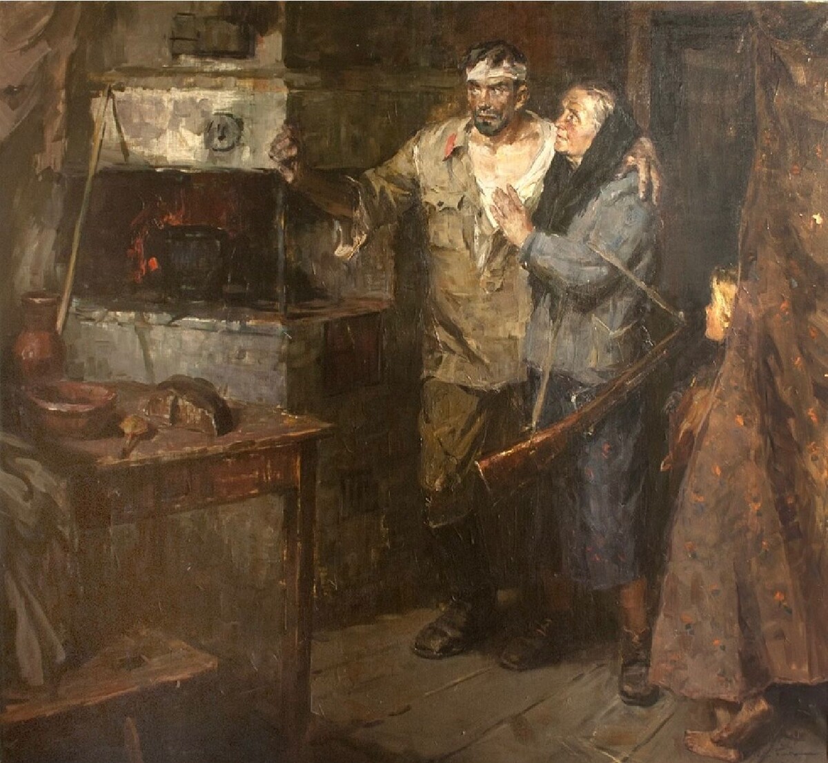 Иван Пентешин. «Русские люди». 1960