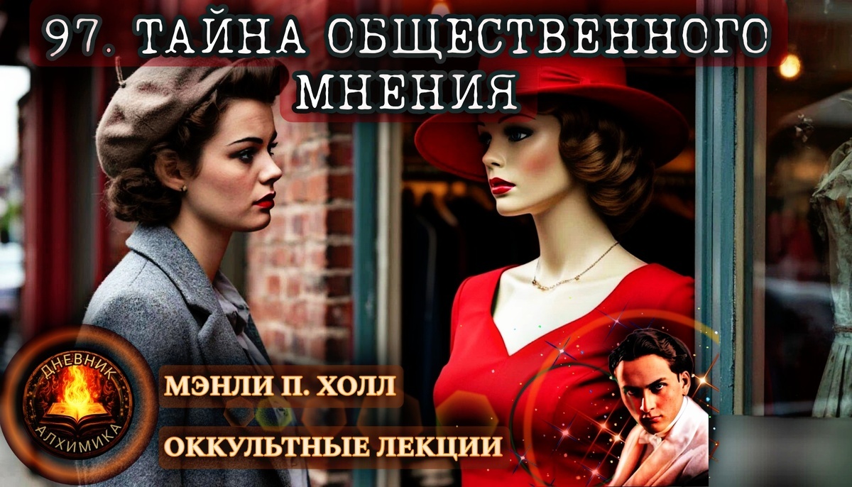 97. Тайна общественного мнения / Лекция / Мэнли Палмер Холл