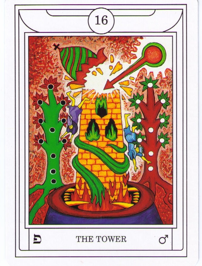 Башня (Магическое Таро Золотой Зари)