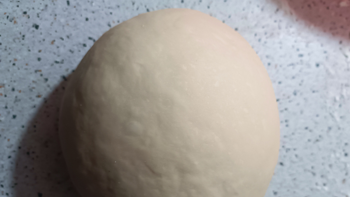 Вот такое тесто должно получиться