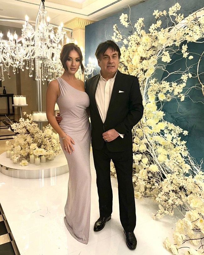 Александр Серов с дочерью Мишель.