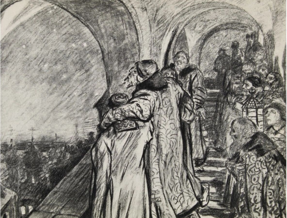 Знаменитый рисунок Васнецова