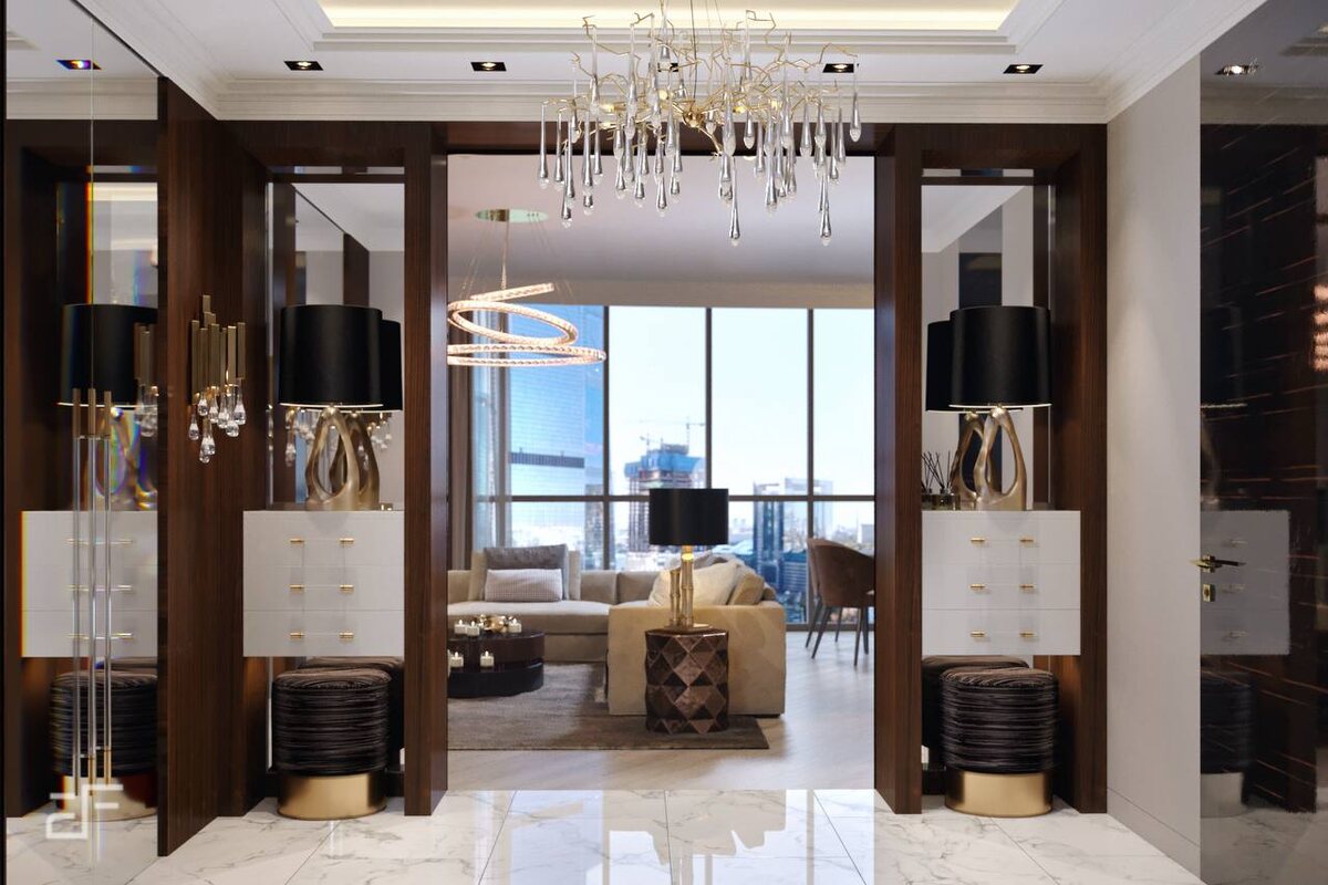 Дизайн интерьера холла: Секреты первоклассного входа