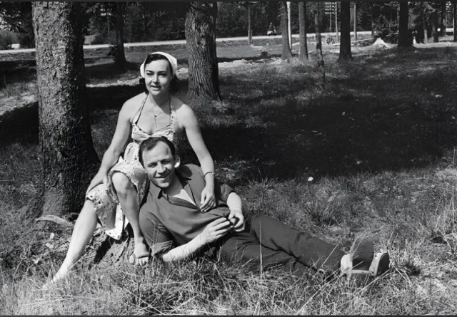 Алла Парфаньяк и Михаил Ульянов. Фото из семейного архива