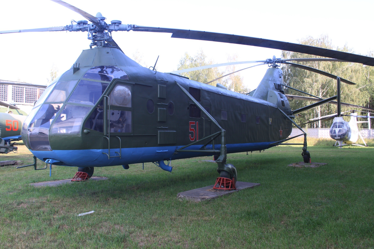 Як-24 в Монино в 2014 году