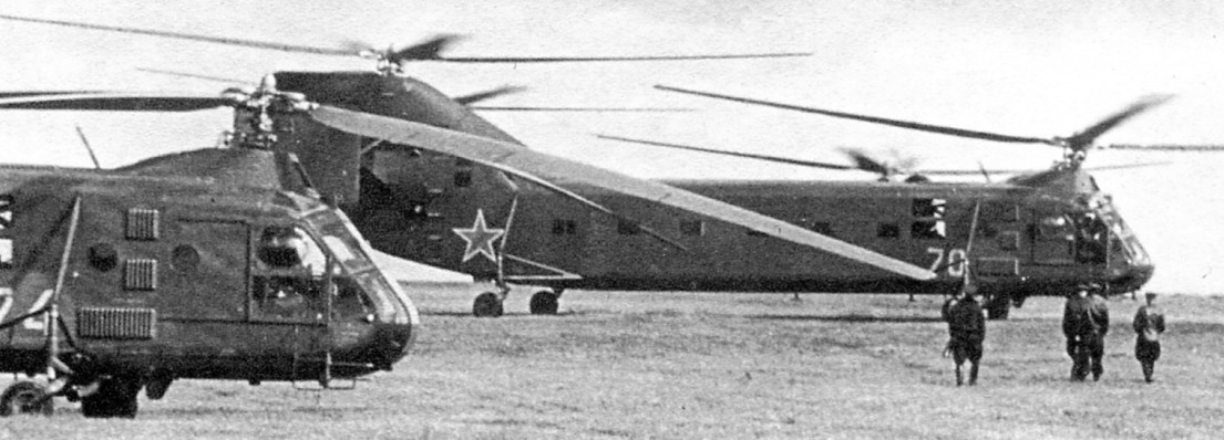 Пара серийных Як-24 в 652-м полку в Торжке