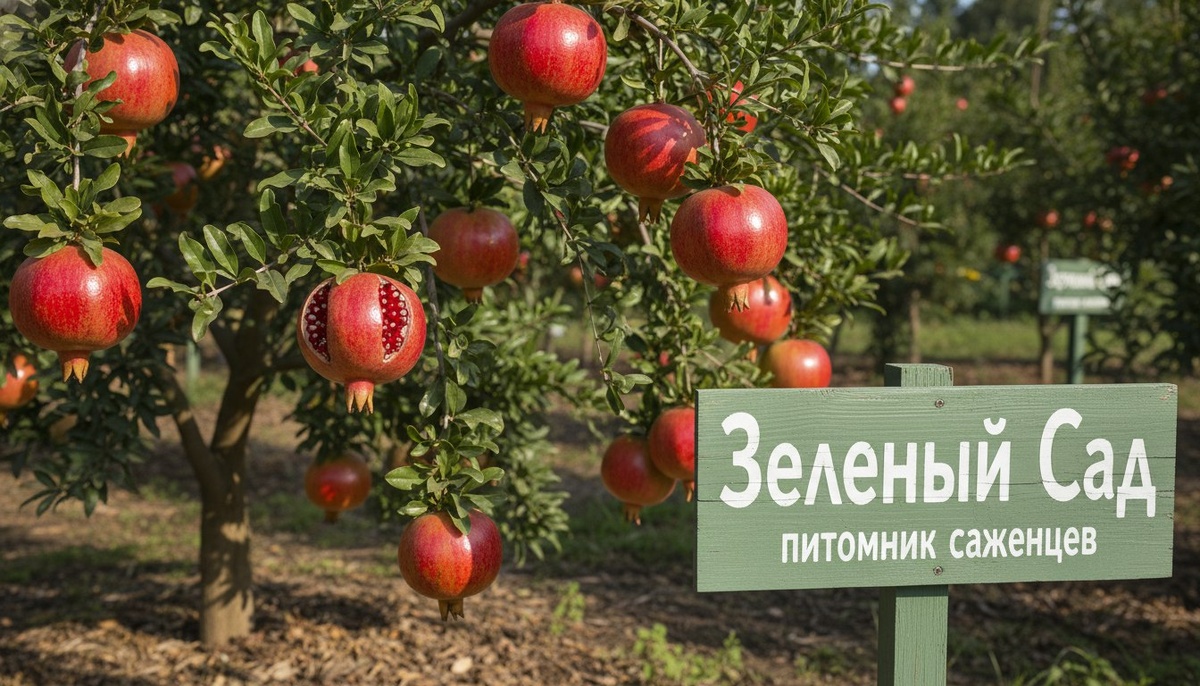 Гайд по выращиванию саженцев граната в Краснодаре.