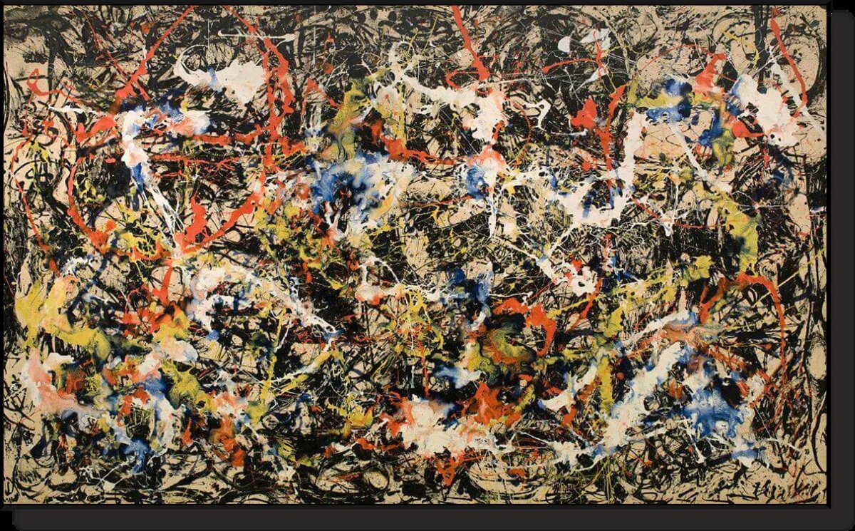 Convergence, 1952 by Jackson Pollock