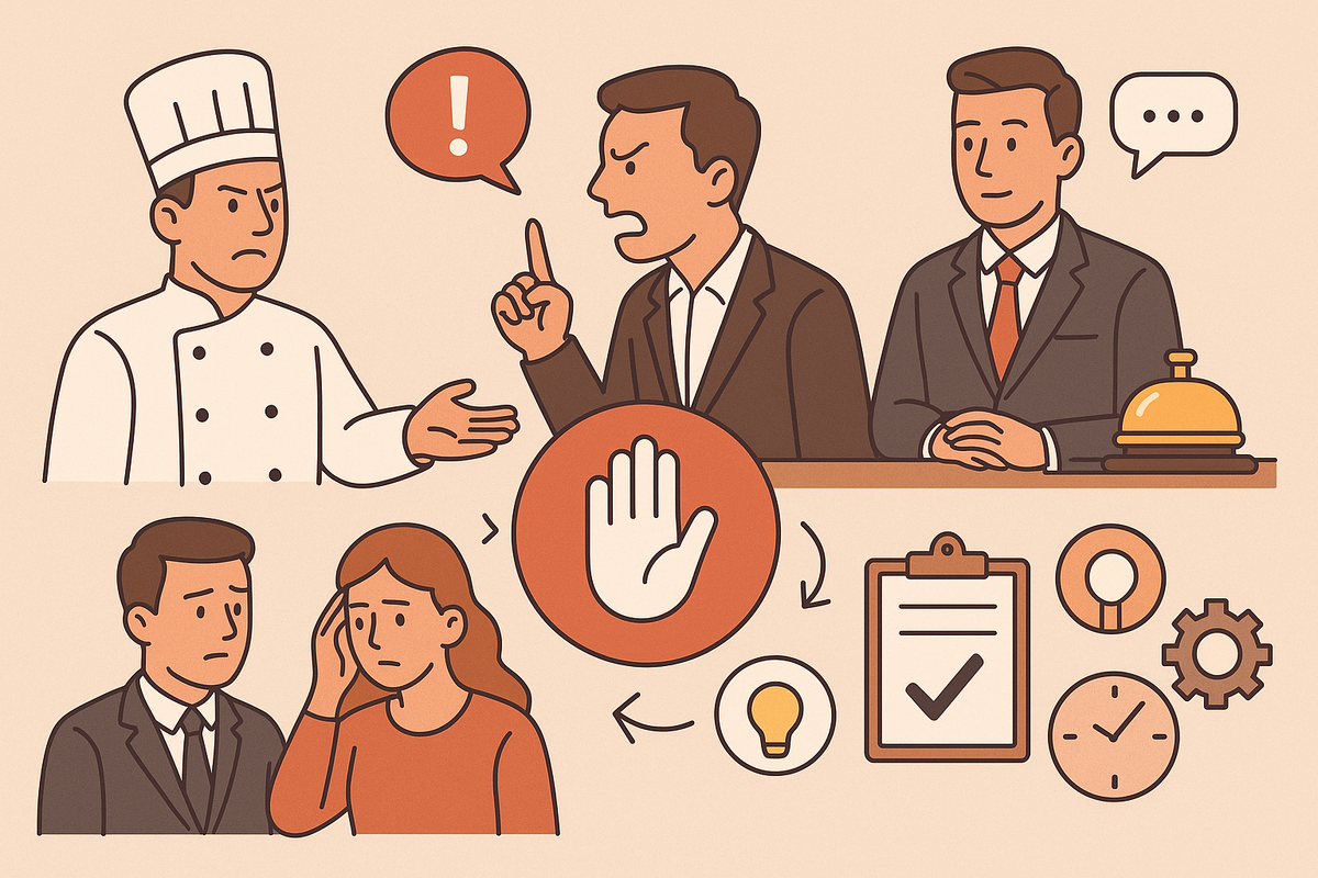 Возражение = конфликт.