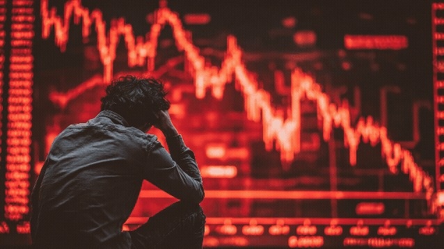 Падение криптовалюты