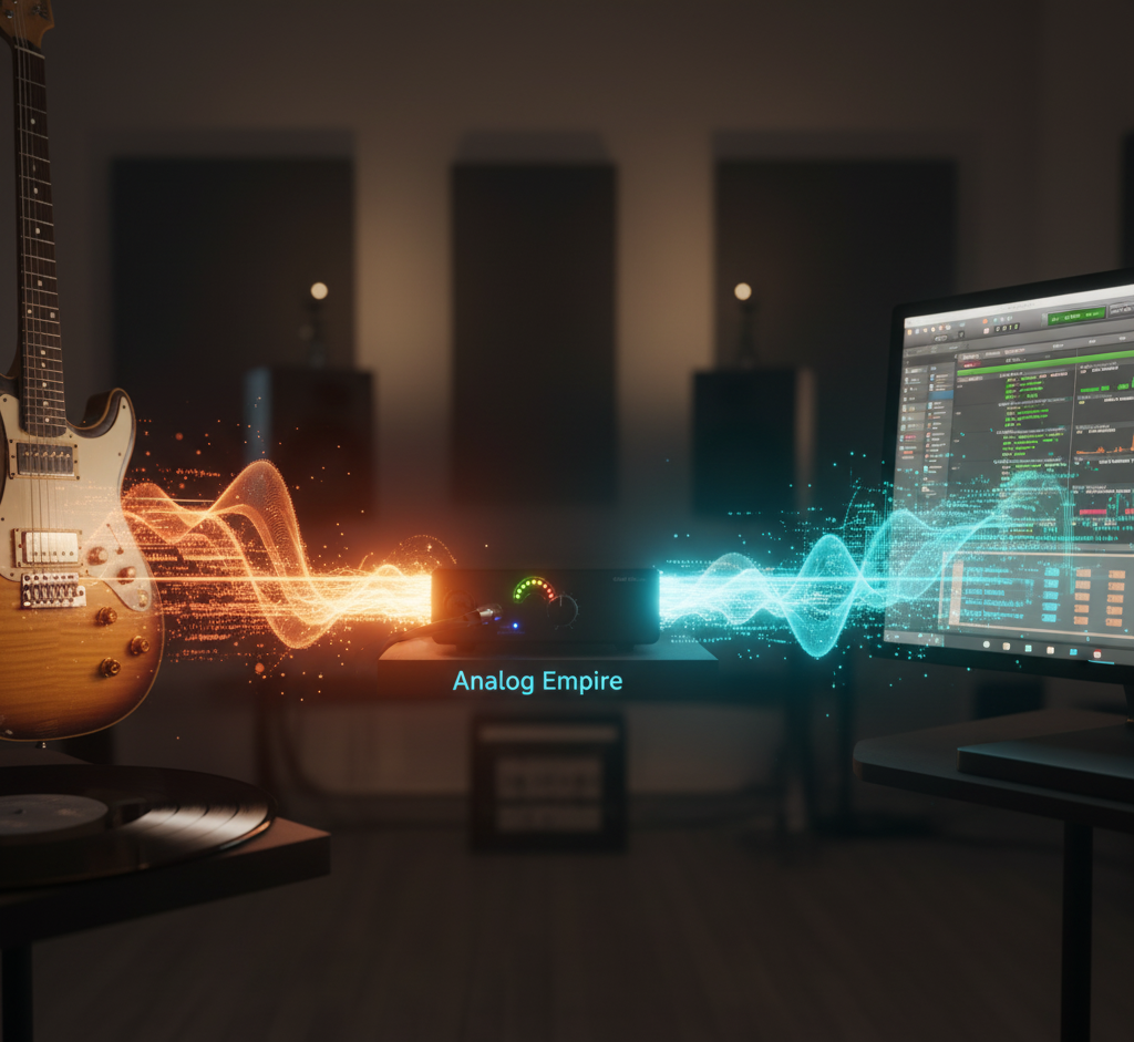 Аудиоинтерфейс в студии звукозаписи - мост между аналоговым звуком и цифровым