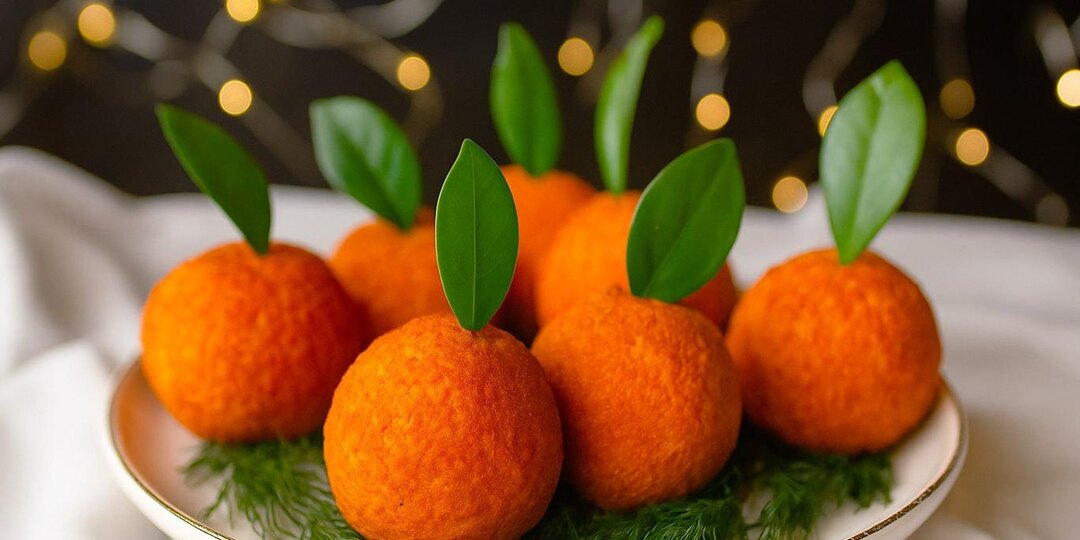 Что приготовить к Новому году: закуска «Мандаринки»