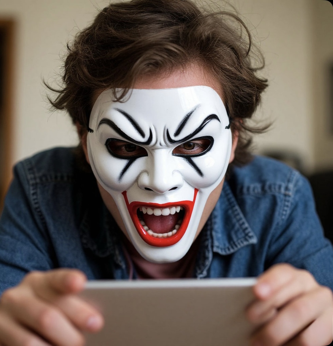 Дезиндивидуализация, маска, которая даёт смелость