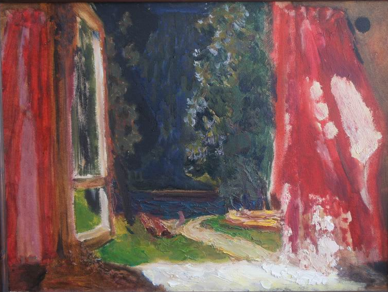 Рассказ из жизни // Илл.: Художник Андрей Рубцов. Окно на реку