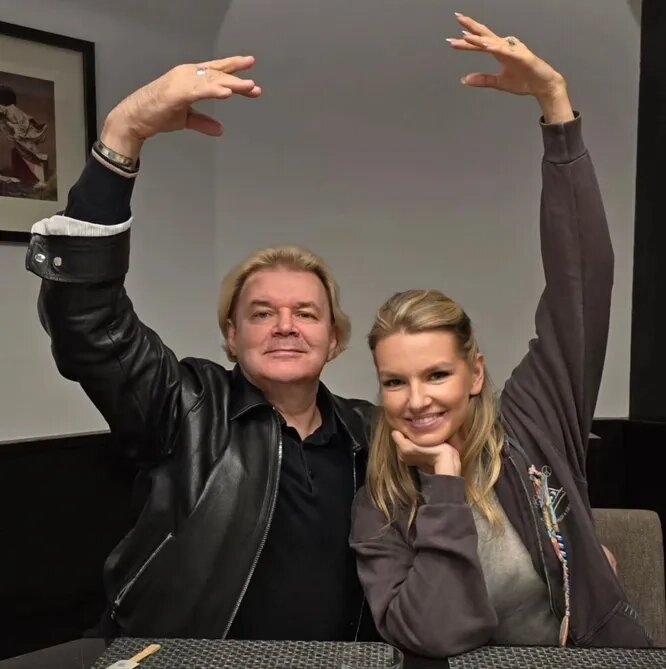    Андрис Лиепа с дочерью от третьего брака. Фото: соцсети