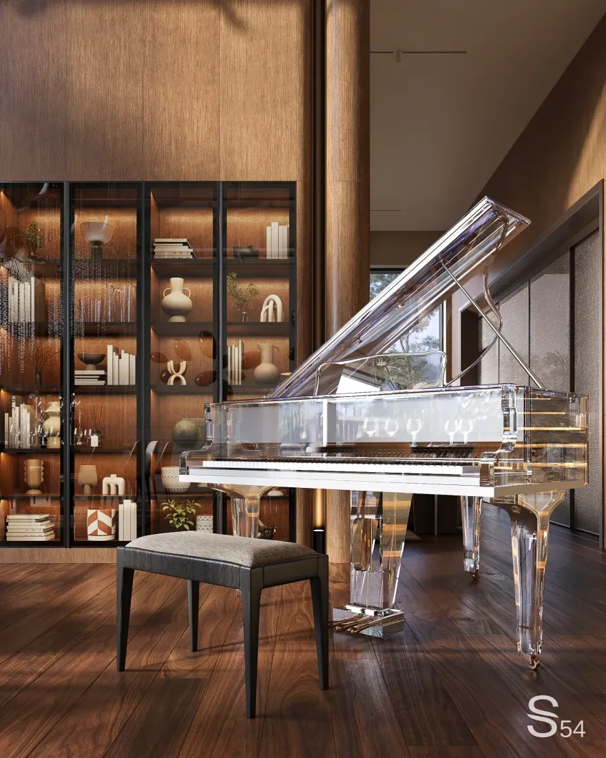 Если хозяева любят мероприятия — пространство легко трансформируется под мини-сцену или зону для камерных концертов