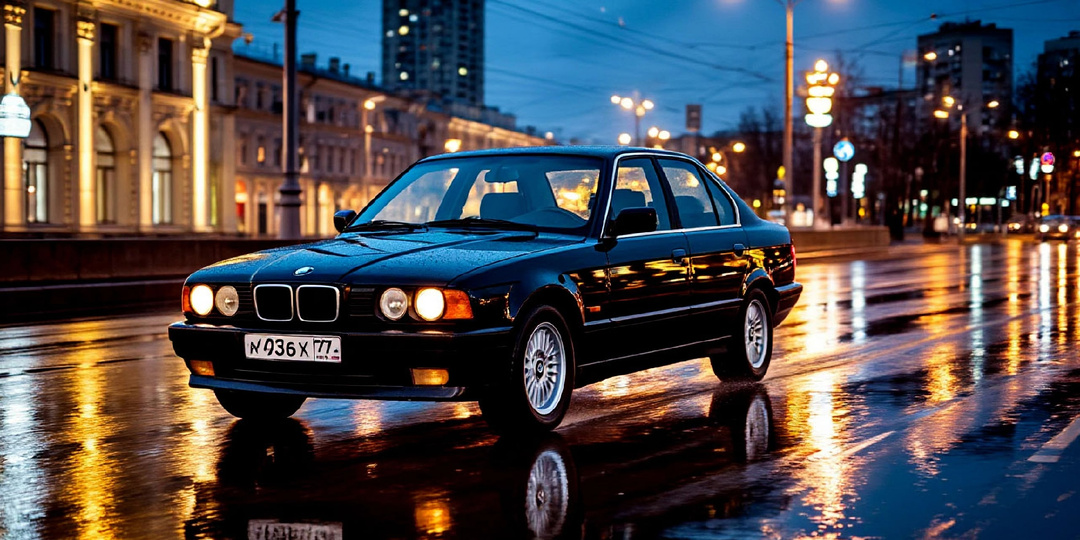 БМВ 5 серии Е34.