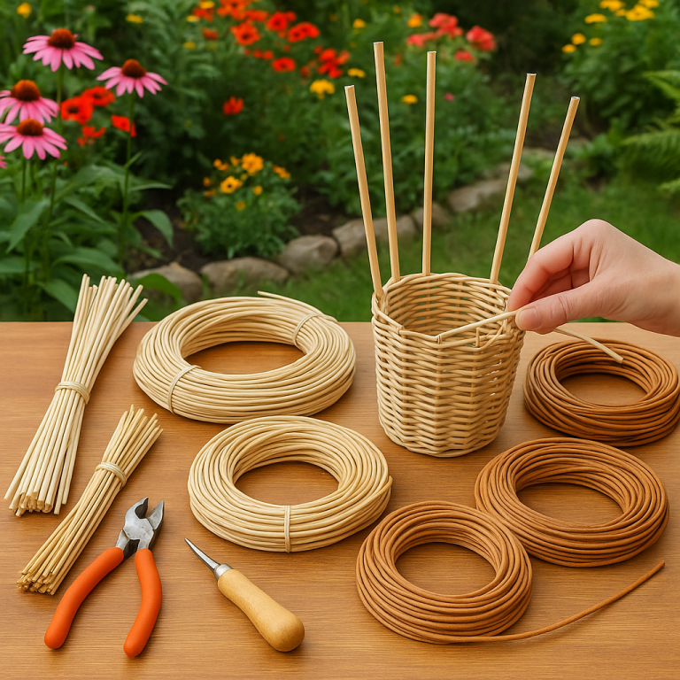    Как выбрать ротанг для плетения кашпо: От новичка до профи - секреты и советы для красивых DIY проектов! Loza