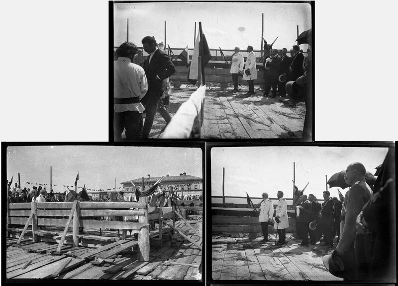 Молебен при закладке музея , 1914 год (фото из открытых источников интернета)