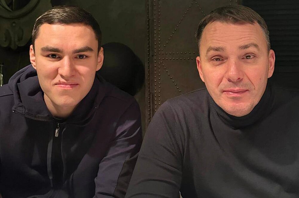    Кирилл Андреев с сыном. Фото: личный архив