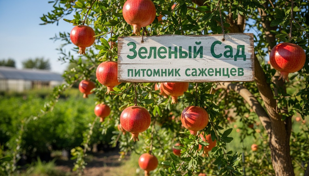 Выбор и выращивание саженцев граната в Воронеже — советы от питомника Зеленый Сад.