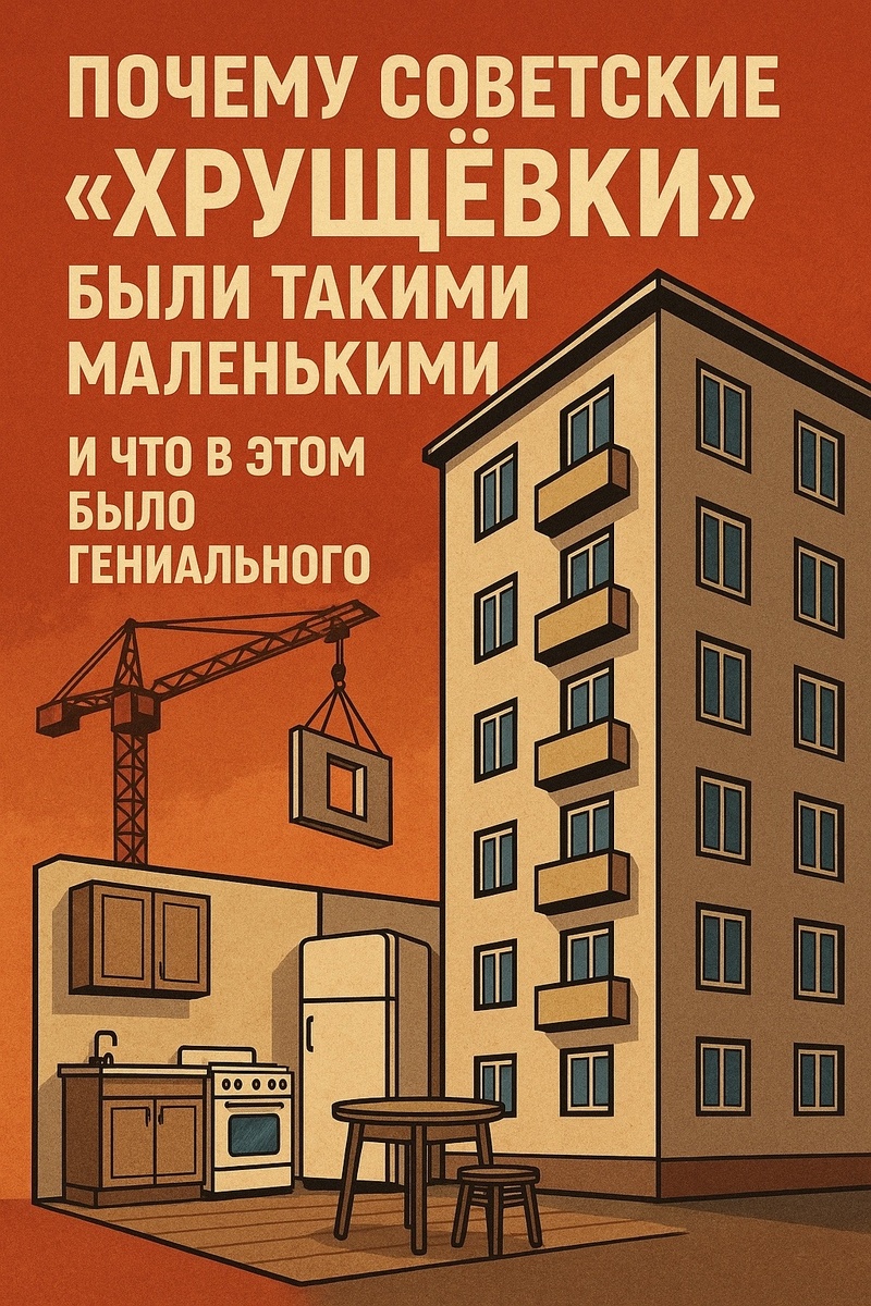 Типовые «хрущёвки» взяли из французского опыта строительства панельных домов.