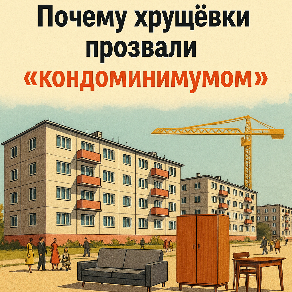 Советские дома были настолько типовыми, что человек мог, переехав из Киева в Новосибирск, знать, где будет находиться тумбочка, как откроется дверь в туалет и где у соседа будет шкаф.