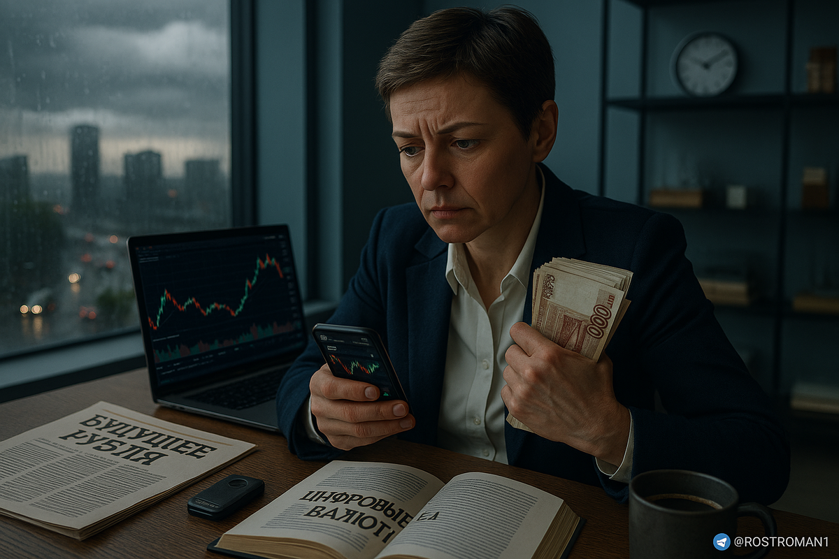    Цифровые деньги России: что вы теряете, если продолжаете держать обычные рубли РоСТ | Роман о Системном Трейдинге