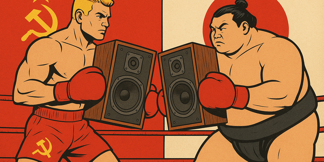 Советские колонки с "японским звуком"