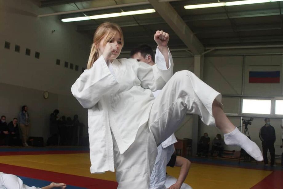 Алиса на тренировке