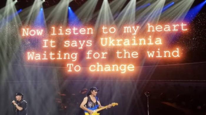«Скорпионс» ради довольства Киева даже изменили текст хита Wind of Change. Фото © VK / УКРАИНСКИЙ ФАН-КЛУБ SCORPIONS