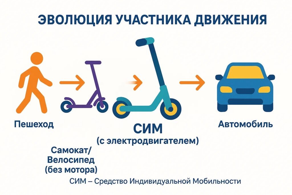 ЭВОЛЮЦИЯ УЧАСТНИКА ДВИЖЕНИЯ