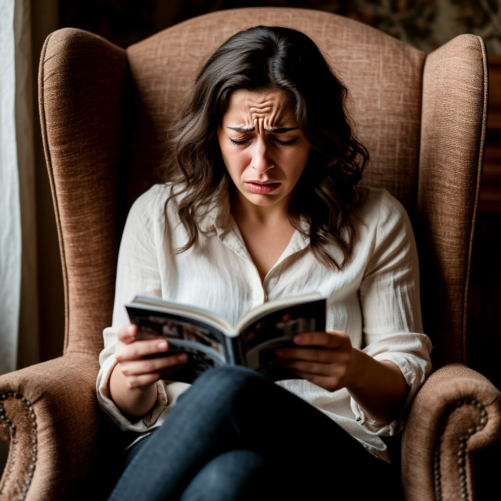 Сгенерировано ИИ- альбом с фото приносят боль.