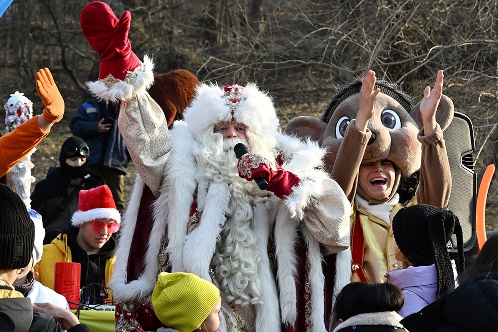    Вотчина Деда Мороза находится в 12 километрах от Великого Устюга. Фото: РИА Новости/ Виталий Аньков