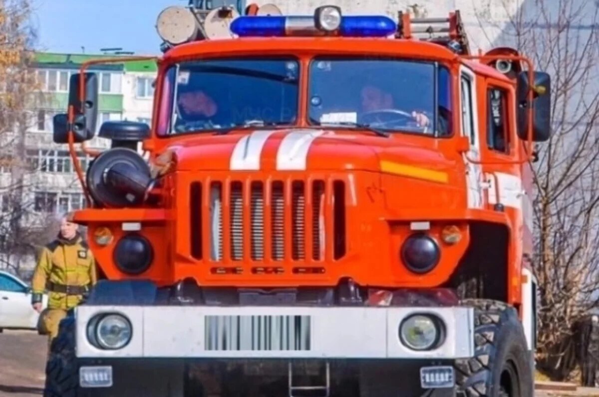    Во Владимирской области произошел пожар в складском помещении