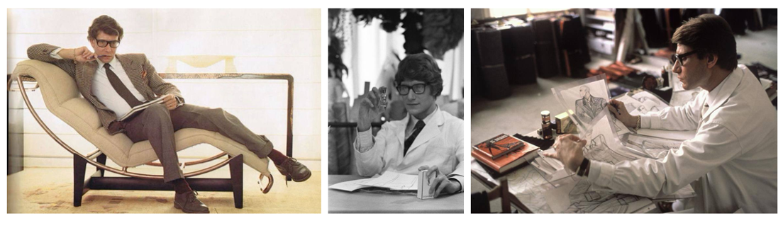 Ив Сен-Лоран. Темные оправы – визуальный код творческой строгости и утонченности