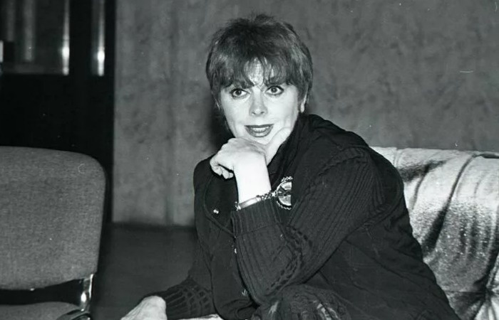 Клара Новикова в молодости.