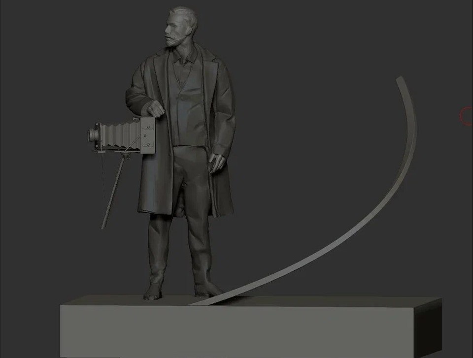    Эскиз памятника. Предоставлено арт-резиденцией «Носорог»