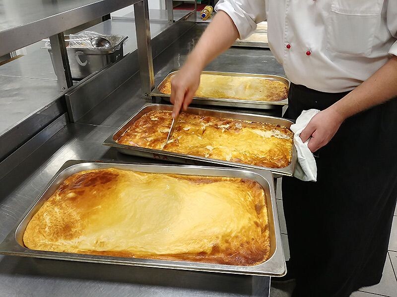 рецепты детского сада, пудинг мясной, питание в детском саду