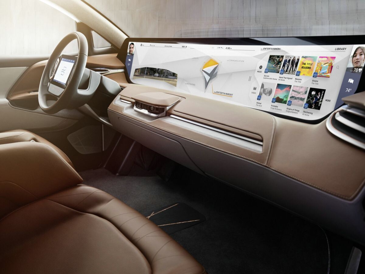    LG и Harman представили автомобильные экраны нового поколения